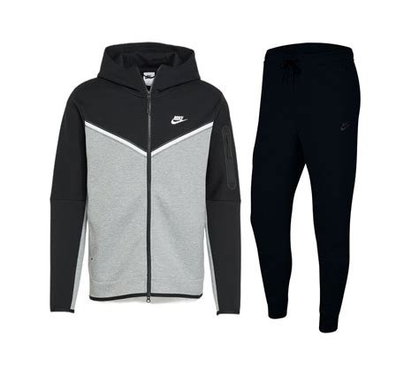 nike pak grijs|Nike tech broek zwart.